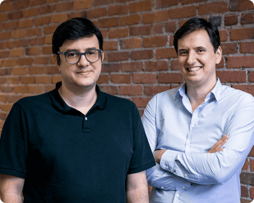 photo of Nikos Moraitakis and Spyros Magiatis co-founders of Workable