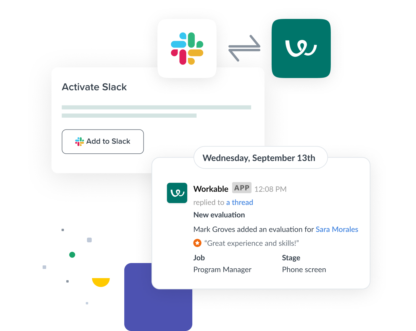Stay up to date in Slack