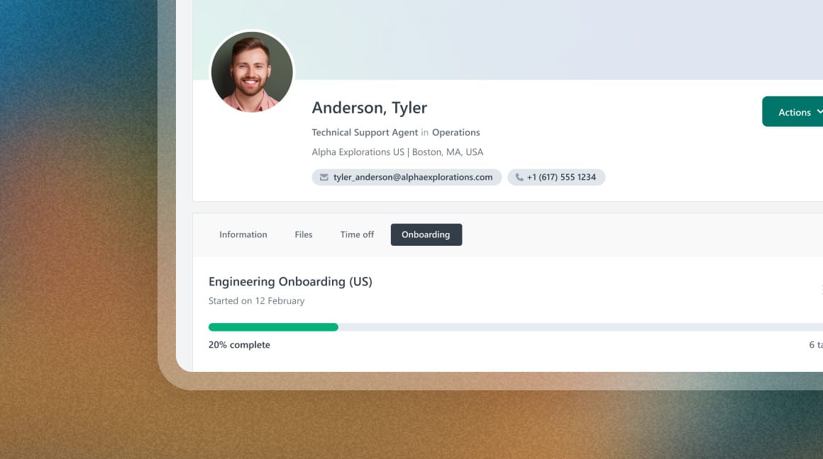 Onboarding and HRIS image