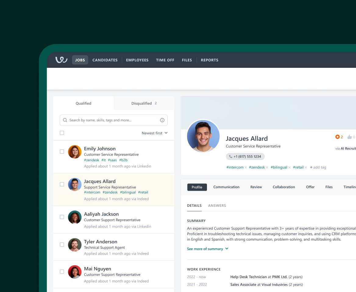Adding profiles to Workable - image