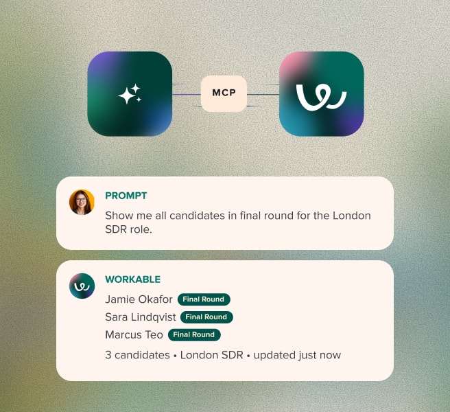 Workable MCP integration illustration