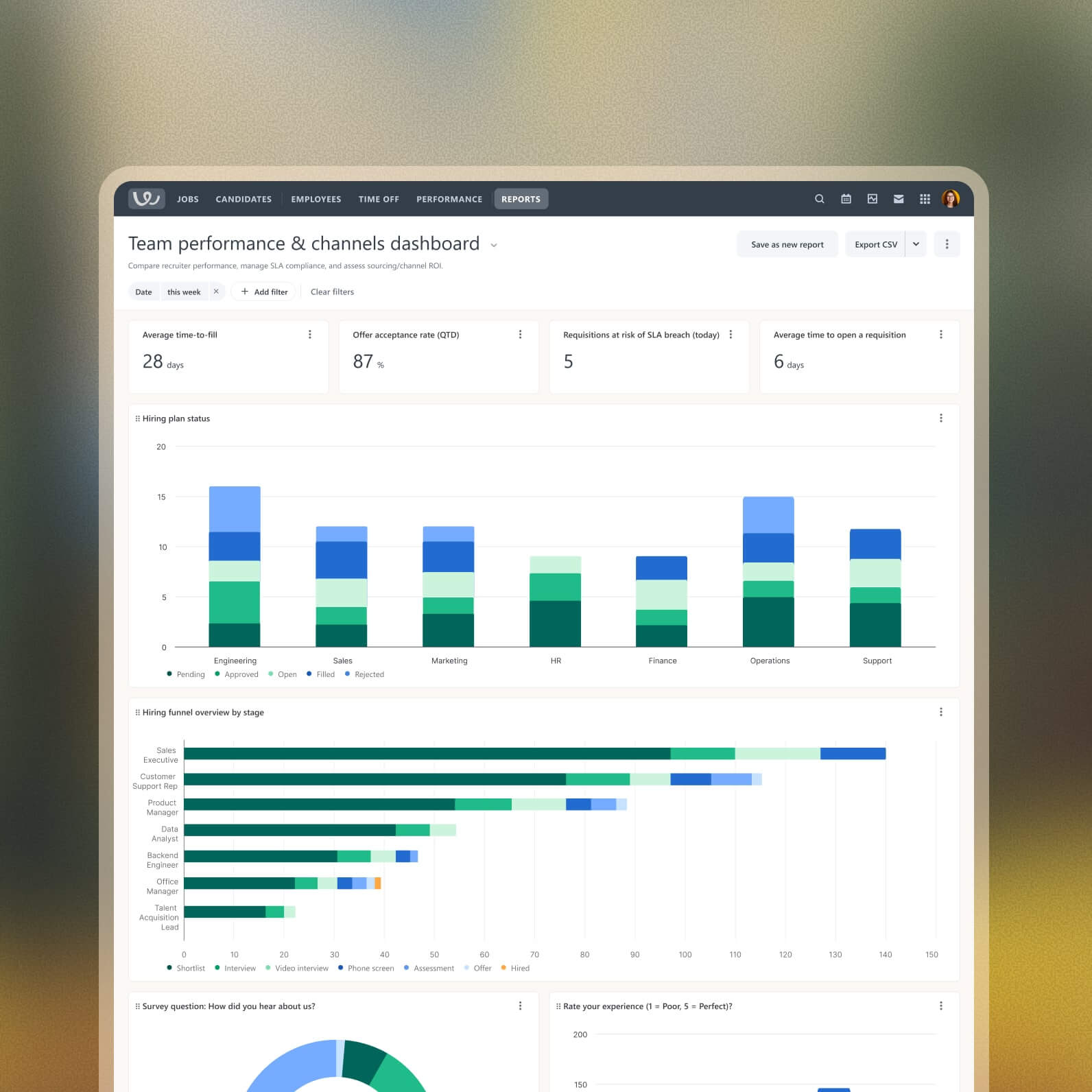 Reporting tools Image