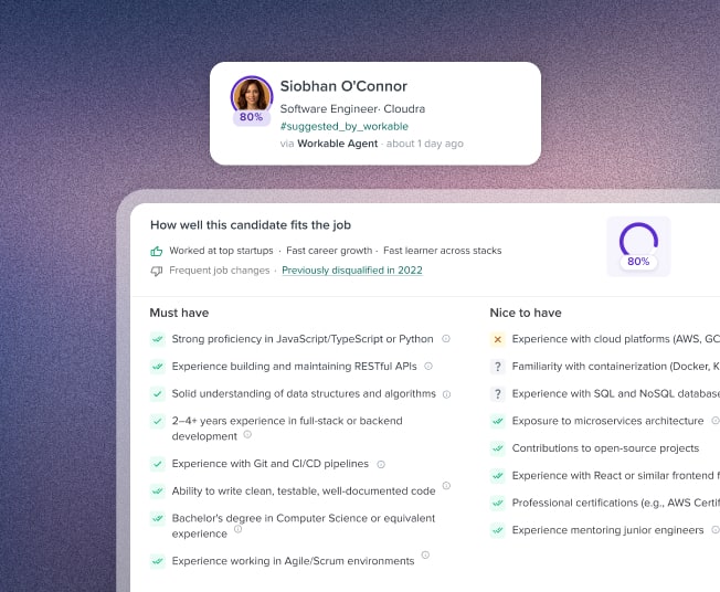 AI-powered sourcing image